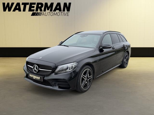 Mercedes-Benz C-Klasse 300e AMG Premium+ Soh 98%/PANO/VIRTUAL/360-CAMERA/SFEERVERL/NIGHT-PAKKET/LED