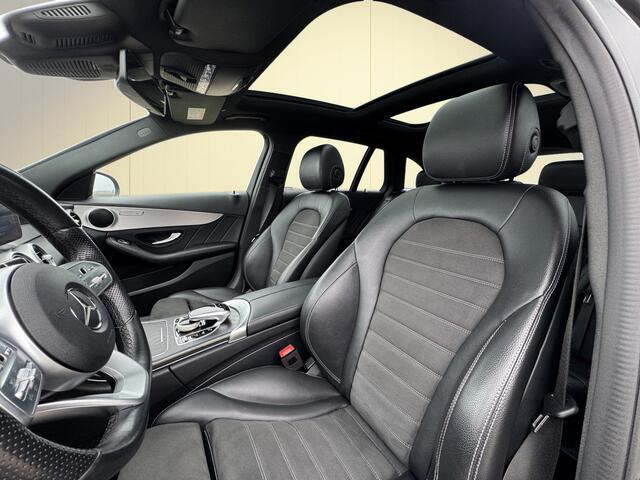 Mercedes-Benz C-Klasse 300e AMG Premium+ Soh 98%/PANO/VIRTUAL/360-CAMERA/SFEERVERL/NIGHT-PAKKET/LED
