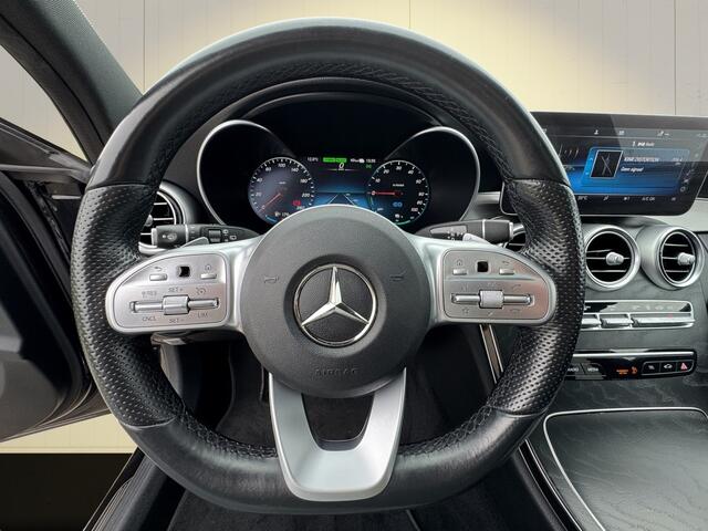 Mercedes-Benz C-Klasse 300e AMG Premium+ Soh 98%/PANO/VIRTUAL/360-CAMERA/SFEERVERL/NIGHT-PAKKET/LED