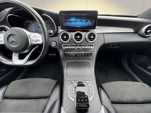 Mercedes-Benz C-Klasse 300e AMG Premium+ Soh 98%/PANO/VIRTUAL/360-CAMERA/SFEERVERL/NIGHT-PAKKET/LED