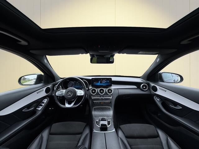 Mercedes-Benz C-Klasse 300e AMG Premium+ Soh 98%/PANO/VIRTUAL/360-CAMERA/SFEERVERL/NIGHT-PAKKET/LED