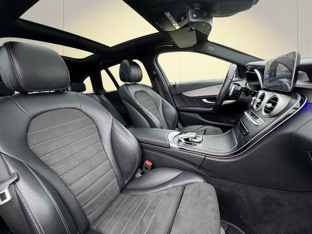Mercedes-Benz C-Klasse 300e AMG Premium+ Soh 98%/PANO/VIRTUAL/360-CAMERA/SFEERVERL/NIGHT-PAKKET/LED