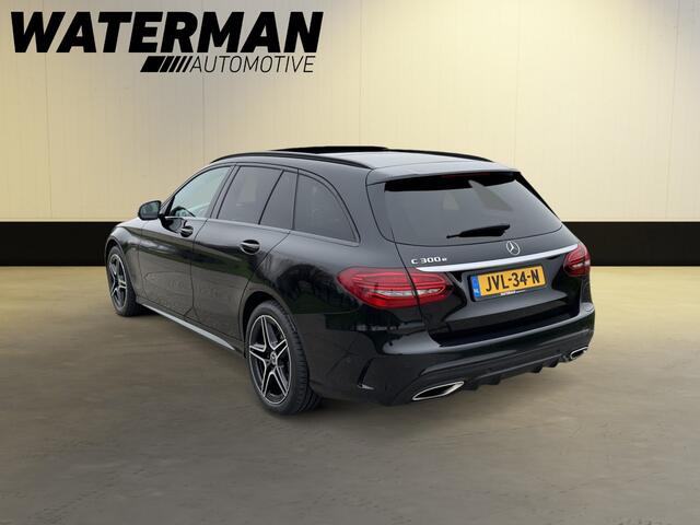 Mercedes-Benz C-Klasse 300e AMG Premium+ Soh 98%/PANO/VIRTUAL/360-CAMERA/SFEERVERL/NIGHT-PAKKET/LED