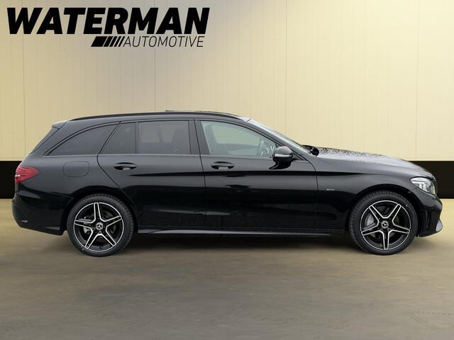 Mercedes-Benz C-Klasse 300e AMG Premium+ Soh 98%/PANO/VIRTUAL/360-CAMERA/SFEERVERL/NIGHT-PAKKET/LED