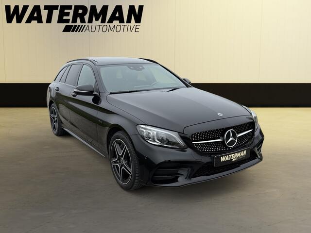 Mercedes-Benz C-Klasse 300e AMG Premium+ Soh 98%/PANO/VIRTUAL/360-CAMERA/SFEERVERL/NIGHT-PAKKET/LED