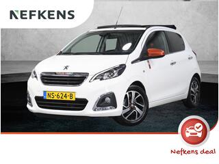 PEUGEOT 108 1.2 82PK TOP! Roland Garros | Vouwdak/Cabrio | Climate Control | Camera | Bluetooth | LED | Start/Stop Systeem | Buitenspiegels elektrisch verstel -en verwarmbaar | 15