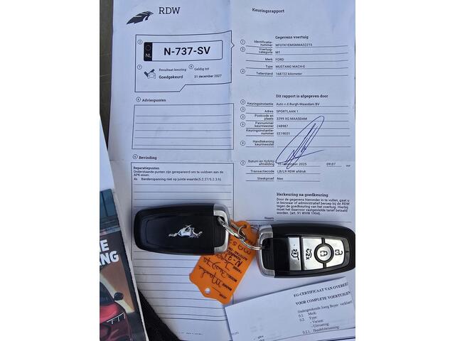 Ford Mustang Mach-E RWD 75 kWh/SOH92.5%/Trekhaak/Navi/Leder/Camera