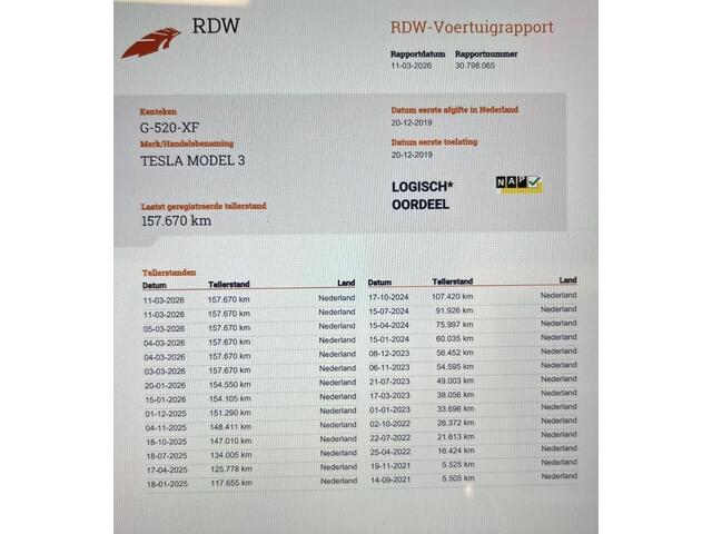 Tesla Model 3 LONG RANGE AWD 75KWH | FSD | TREKHAAK | SOH 90