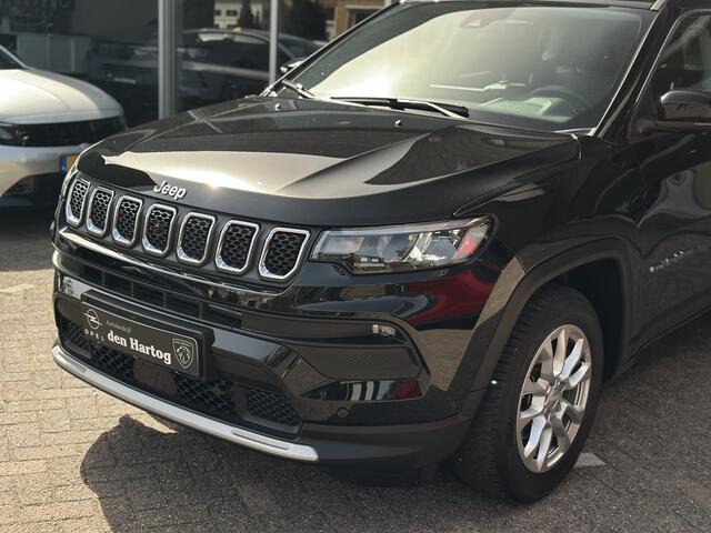 Jeep Compass 1.5T e-Hybrid Longitude 1450KG trekgewicht/Stoel+stuur verwarming.