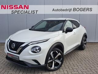 NISSAN JUKE 1.0 DIG-T Tekna Automaat Navigatie, Leder, 19