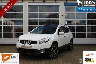NISSAN QASHQAI+2 2.0-16V 141PK 6-BAK FACELIFT 7-ZITS/PERSOONS *Connect-/�360� Edition* *�360�*Graden RONDOM *BIRDVIEW* ACHTERUITRIJCAMERA* NAVIGATIE PANORAMADAK CRUISE-/CLIMATE CONTROL HANDSFREE BLUETOOTH TEL.CARKIT DAKRAILS ZONWEREND/PRIVACY GLASS '18' INCH LM-SPORTVELGE