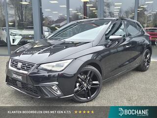 SEAT IBIZA 1.0 EcoTSI FR Business Connect 18 inch Black line | Winterpakket | Leer-Alcantara | ECC | Apple-Android | Zeer complete uitvoering | Nw prijs 35.120,-