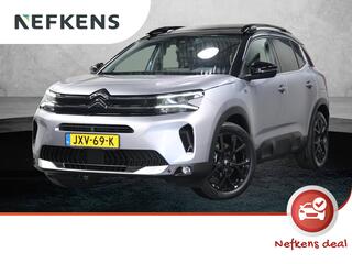 CITROEN C5 Aircross 1.6 Plug-in Hybrid 180PK Max | 1ste eigenaar | AppleCarPlay/AndroidAuto | Lederen/Stof Bekleding | Schuifkanteldak | Cruise Control | 360'Camera | Navigatie | Keyless | LED | Isofix | Privacy Glass | Two-tone | Elektrische Achterklep |