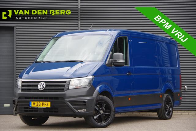 Volkswagen Crafter 35 2.0 TDI L3H2L2H1 3-ZITS, 140PK AUT. STANDKACHEL, GEV. ERGO COMFORT STOEL, CRUISE, NAVI, AIRCO