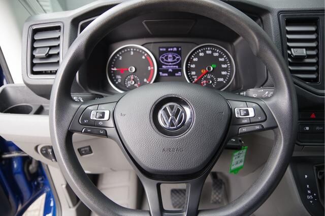 Volkswagen Crafter 35 2.0 TDI L3H2L2H1 3-ZITS, 140PK AUT. STANDKACHEL, GEV. ERGO COMFORT STOEL, CRUISE, NAVI, AIRCO
