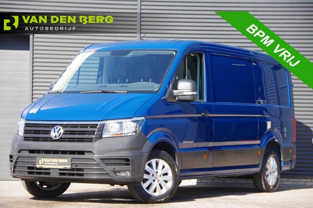 Volkswagen Crafter 35 2.0 TDI L3H2L2H1 3-ZITS, 140PK AUT. STANDKACHEL, GEV. ERGO COMFORT STOEL, CRUISE, NAVI, AIRCO