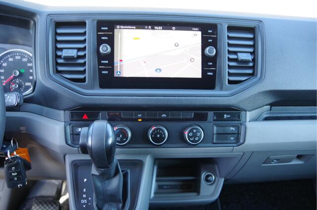 Volkswagen Crafter 35 2.0 TDI L3H2L2H1 3-ZITS, 140PK AUT. STANDKACHEL, GEV. ERGO COMFORT STOEL, CRUISE, NAVI, AIRCO