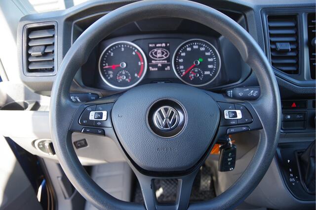 Volkswagen Crafter 35 2.0 TDI L3H2L2H1 3-ZITS, 140PK AUT. STANDKACHEL, GEV. ERGO COMFORT STOEL, CRUISE, NAVI, AIRCO