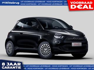 FIAT E-500 RED 24 kWh DIRECT RIJDEN - 8 JAAR GARANTIE