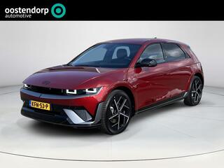 HYUNDAI IONIQ 5 N Line Business 84 kWh | Achteruitrijcamera | Stoelverwarming | Stuurverwarming | Elektrische stoelen | Verschuifbare 2e zitrij | Elektrische achterklep | Parkeersensoren voor/achter | Draadloze applecarplay en android auto |