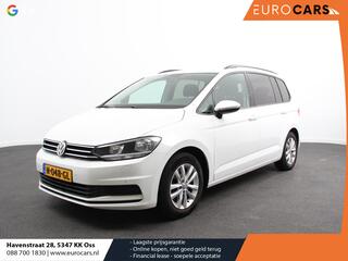 VOLKSWAGEN TOURAN 1.4 TSI DSG Highline 7p Airco Cruise control Radio Stoelverwarming Bluetooth Parkeersensoren Lichtmetalen velgen Parkeersensoren Trekhaak