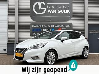 NISSAN MICRA 1.0 IG-T 101PK Automaat,Navi,Airco,Cruise,Isofix,Bluetooth,Camera,ElektrRamen+Spiegels,Stoelverwarming,Led,Lmv,Usb.