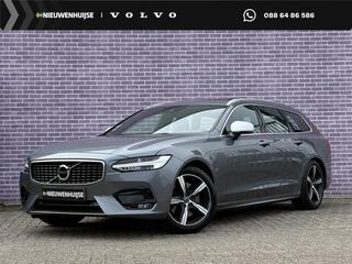 VOLVO V90 2.0 T4 Business Sport | Polestar optimalisatie | Camera | Adaptieve cruise control | stoel + stuur verwarming | Trekhaak | elektrisch panorama dak | lederen interieur | harman kardon | Head up display |