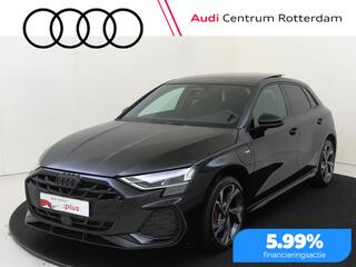AUDI A3 SPORTBACK 45 TFSI e S edition Competition | Panoramadak | SONOS audio | Keyless | Sfeerverlichting | Adaptieve cruise control | Navigatie Plus | LED matrix verlichting | Achteruitrijcamera |