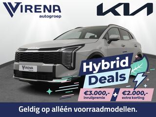 KIA SPORTAGE 1.6 T-GDi Hybrid DynamicPlusLine - �5.000,- voordeel - Schuif-/Kanteldak - Apple Carplay/Android Auto - Stoel-/Stuurverwarming - Privacy Glass - Fabrieksgarantie t/m 10-03-2033