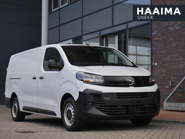 Opel Vivaro 2.0 Diesel 145 L3 | Lage km.stand | 3 Zits Parkeersensoren achter | Regensensor | Achterdeuren met ramen | Airco | Digtitaal instrumentenpaneel