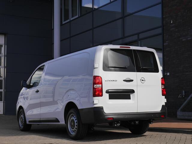 Opel Vivaro 2.0 Diesel 145 L3 | Lage km.stand | 3 Zits Parkeersensoren achter | Regensensor | Achterdeuren met ramen | Airco | Digtitaal instrumentenpaneel