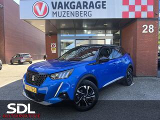 PEUGEOT 2008 1.2 PureTech GT-Line 131PK!! // SCHUIF-KANTELDAK // DODEHOEK // LED // CAMERA+SENSOREN // HALF LEDER // 3D COCKPIT //