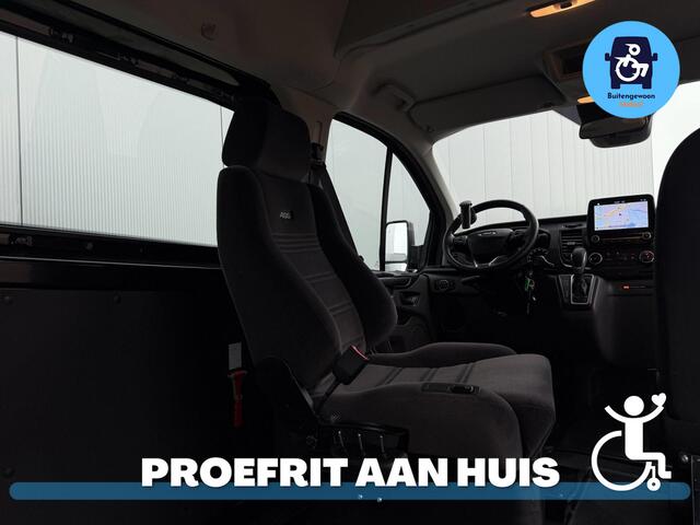 Ford Transit CUSTOM Rolstoelbus 2021 Automaat Airco Meerijder of Zelfrijder