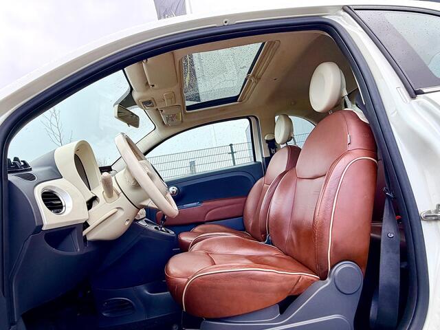 Fiat 500 1.2 Lounge Pelle Frau  Automaat 