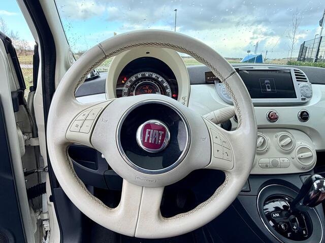 Fiat 500 1.2 Lounge Pelle Frau  Automaat 
