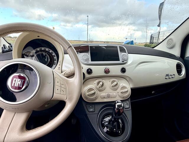 Fiat 500 1.2 Lounge Pelle Frau  Automaat 