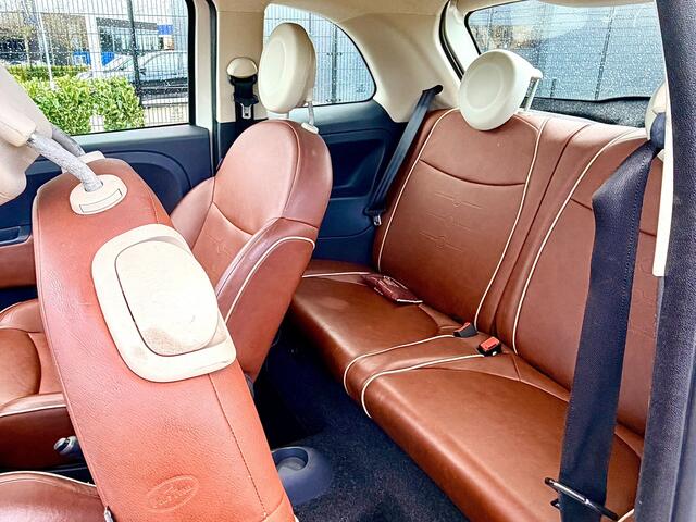 Fiat 500 1.2 Lounge Pelle Frau  Automaat 