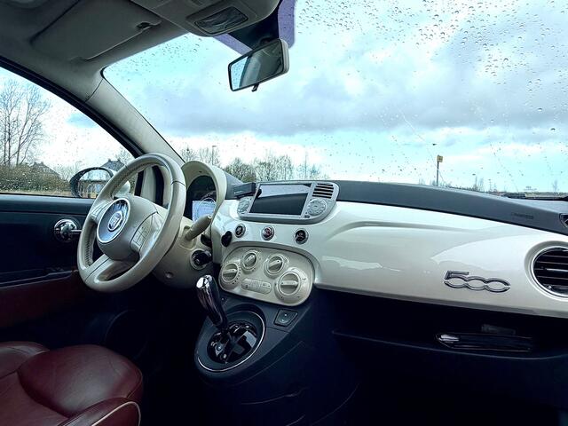 Fiat 500 1.2 Lounge Pelle Frau  Automaat 