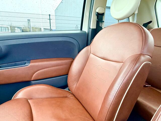 Fiat 500 1.2 Lounge Pelle Frau  Automaat 