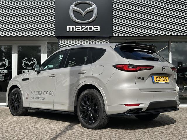 Mazda CX-60 2.5 e-SkyActiv PHEV Homura | MODELJAAR '26 | AERO PACK | 360 CAMERA | HALF LEER HALF ALCANTARA |