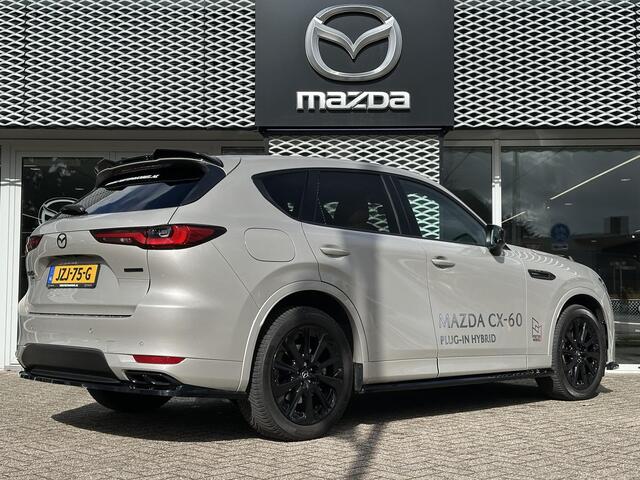 Mazda CX-60 2.5 e-SkyActiv PHEV Homura | MODELJAAR '26 | AERO PACK | 360 CAMERA | HALF LEER HALF ALCANTARA |