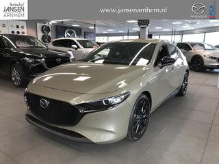 MAZDA 3 E-Skyativ-G 140 Nagisa , Nieuwe Auto, 10 KM, Voorraadvoordeel � 3.000,-, Automaat, Leer, 18 inch LMV, Apple Carplay, Navi, Clima, PDC, Camera, Stoelverwarming, Bose, LKA, ASR
