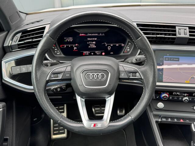 Audi Q3 35 TFSI S Line Edition  Panorama  Trekhaak  Stoelverwarming  Camera 