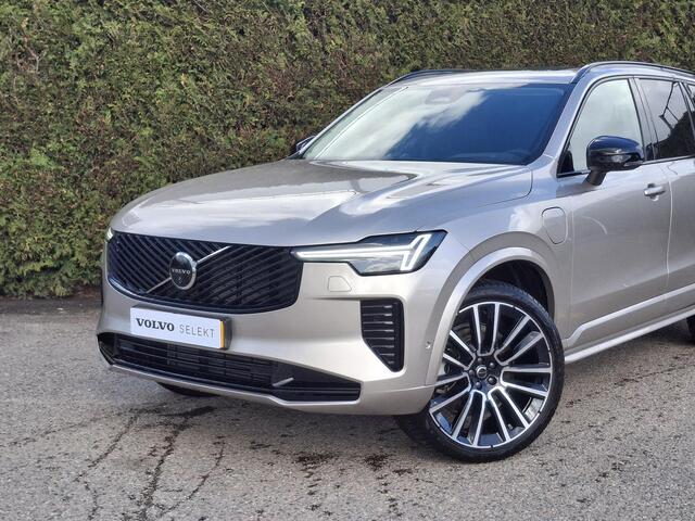 Volvo XC90 T8 Plug-in hybrid AWD Ultra Dark | Luchtvering | Bowers & Wilkins | Nappaleder met ventilatie & massage | Full Option |