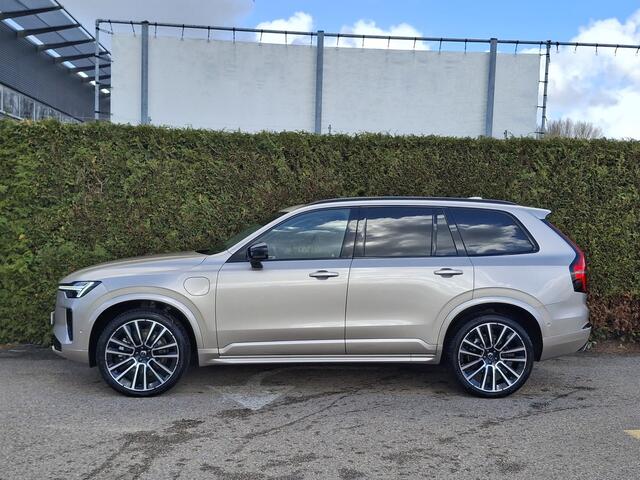 Volvo XC90 T8 Plug-in hybrid AWD Ultra Dark | Luchtvering | Bowers & Wilkins | Nappaleder met ventilatie & massage | Full Option |