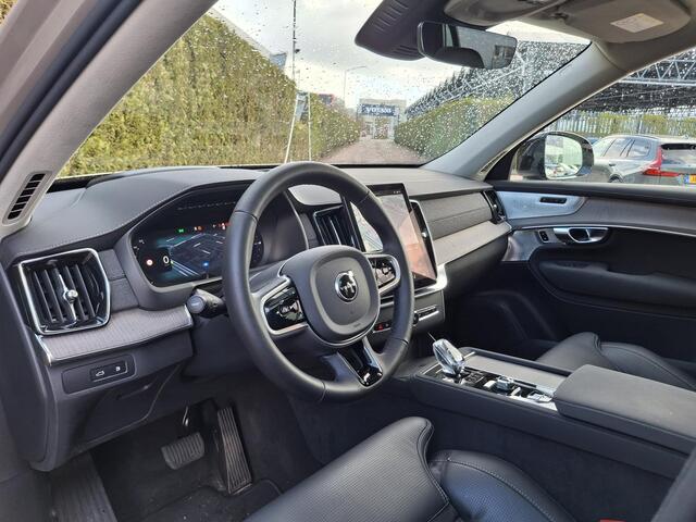 Volvo XC90 T8 Plug-in hybrid AWD Ultra Dark | Luchtvering | Bowers & Wilkins | Nappaleder met ventilatie & massage | Full Option |