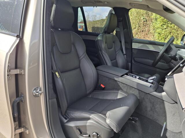 Volvo XC90 T8 Plug-in hybrid AWD Ultra Dark | Luchtvering | Bowers & Wilkins | Nappaleder met ventilatie & massage | Full Option |