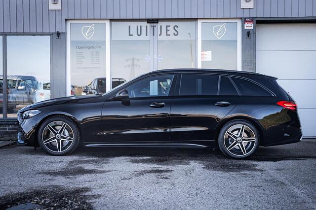 Mercedes-Benz C-Klasse Estate 180 AMG|Sfeerverl.|Camera|Carplay|Elek.trekhaak|ACC|Dealer-onderhouden