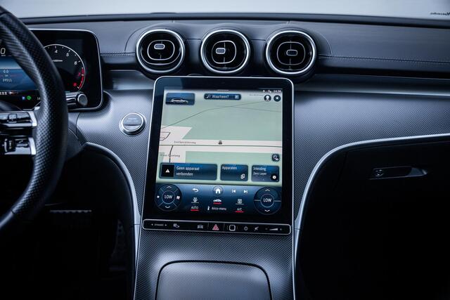 Mercedes-Benz C-Klasse Estate 180 AMG|Sfeerverl.|Camera|Carplay|Elek.trekhaak|ACC|Dealer-onderhouden