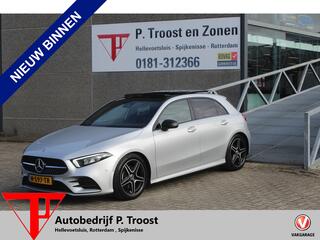 MERCEDES-BENZ A-KLASSE 180 AMG Night pakket Panoramadak/Stoelverwarming/Sfeerverlichting/DAB/Achteruitrijcamera/Cruise control